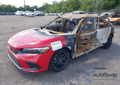 2024 Honda Civic Sport из США, поврежденный, VIN 2HGFE2F55RH590572